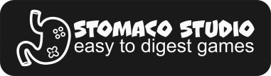 Stomaco Studio official logo, easy to digest games
